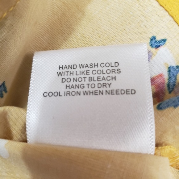 ModCloth Yellow Daytime Dynamo Button Up Floral Button-Down - Picture 9 of 9